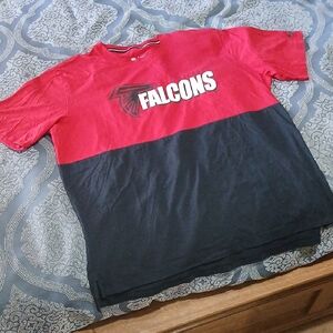 Nike Red and Black Falcons Tee